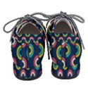 Geo Rainbow Stroke Pointed Oxford Shoes View4