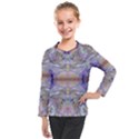 Amethyst Marbling Kids  Long Mesh Tee View1