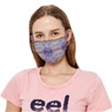 Amethyst Marbling Crease Cloth Face Mask (Adult) View1