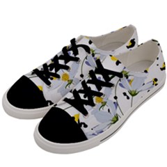 Tree Poppies  Men s Low Top Canvas Sneakers by Sobalvarro