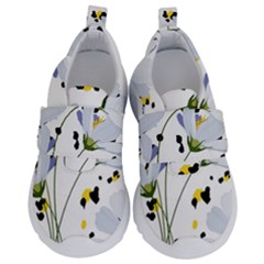 Tree Poppies  Kids  Velcro No Lace Shoes by Sobalvarro