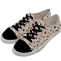 vegetables athletes Men s Low Top Canvas Sneakers View2
