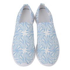 Abstract Stripes, Shapes, Lines Women s Slip On Sneakers by SychEva