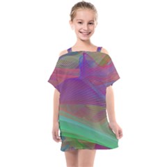 Color Winds Kids  One Piece Chiffon Dress by LW41021