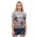 Pebbles Module  Quarter Sleeve Raglan Tee View1
