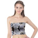 Grey layers marbling Tube Top View1