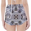 Grey layers marbling High-Waisted Bikini Bottoms View2
