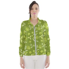Folk Flowers Art Pattern  Women s Windbreaker by Eskimos