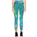 Cheerful And Bright Fish Swim In The Water Pocket Leggings  View1