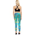 Cheerful And Bright Fish Swim In The Water Pocket Leggings  View2