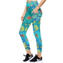 Cheerful And Bright Fish Swim In The Water Pocket Leggings  View3