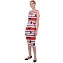 Doberman Dogs On Lines Sleeveless Pencil Dress View2