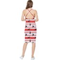 Doberman Dogs On Lines Bodycon Cross Back Summer Dress View2