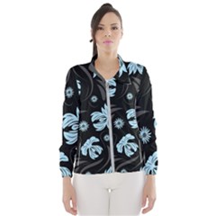 Folk Flowers Pattern Women s Windbreaker by Eskimos