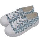 Arabic Vector Seamless Pattern Kids  Low Top Canvas Sneakers View2