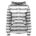 Athletic Running Graphic Silhouette Pattern Women s Pullover Hoodie View1