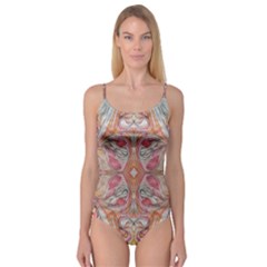 Summer Patterns Camisole Leotard  by kaleidomarblingart