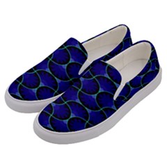 Abstract Geo Men s Canvas Slip Ons by Sparkle