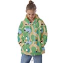 Girls With Dogs For A Walk In The Park Kids  Oversized Hoodie View1