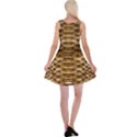 Reptile Skin Pattern 11 Reversible Velvet Sleeveless Dress View2