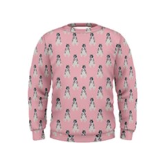 Cute Husky Kids  Sweatshirt by SychEva