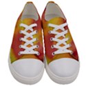 Flower Abstract Men s Low Top Canvas Sneakers View1