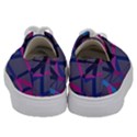 3d Lovely Geo Lines Kids  Low Top Canvas Sneakers View4
