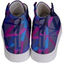 3d Lovely Geo Lines Kids  Hi-Top Skate Sneakers View4