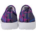 3d Lovely Geo Lines Kids  Slip On Sneakers View4