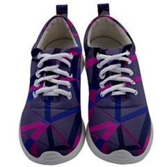 3d Lovely Geo Lines Mens Athletic Shoes by Uniqued