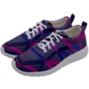 3d Lovely Geo Lines Mens Athletic Shoes View2