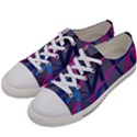 3d Lovely Geo Lines Women s Low Top Canvas Sneakers View2