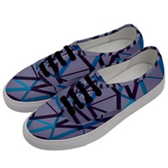 3d Lovely Geo Lines 2 Men s Classic Low Top Sneakers by Uniqued