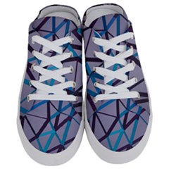 3d Lovely Geo Lines 2 Half Slippers by Uniqued