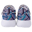3d Lovely Geo Lines 2 Women s Velcro Strap Shoes View4