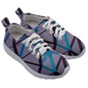 3d Lovely Geo Lines 2 Kids Athletic Shoes View3