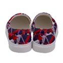 3d Lovely Geo Lines Vii Women s Canvas Slip Ons View4
