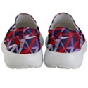 3d Lovely Geo Lines Vii Kids Lightweight Slip Ons View4