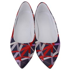 3d Lovely Geo Lines Vii Women s Low Heels by Uniqued