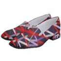 3d Lovely Geo Lines Vii Women s Classic Loafer Heels View2