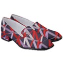 3d Lovely Geo Lines Vii Women s Classic Loafer Heels View3