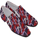 3d Lovely Geo Lines Vii Women Slip On Heel Loafers View3