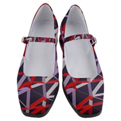 3d Lovely Geo Lines Vii Women s Mary Jane Shoes by Uniqued