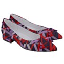 3d Lovely Geo Lines Vii Women s Bow Heels View3