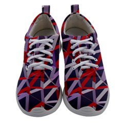 3d Lovely Geo Lines Vii Athletic Shoes by Uniqued