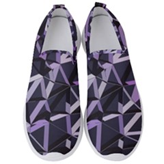 3d Lovely Geo Lines Vi Men s Slip On Sneakers by Uniqued