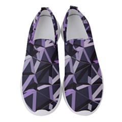 3d Lovely Geo Lines Vi Women s Slip On Sneakers by Uniqued