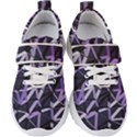 3d Lovely Geo Lines Vi Kids  Velcro Strap Shoes View1