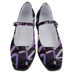 3d Lovely Geo Lines Vi Women s Mary Jane Shoes by Uniqued