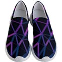 3d Lovely Geo Lines  V Women s Lightweight Slip Ons View1